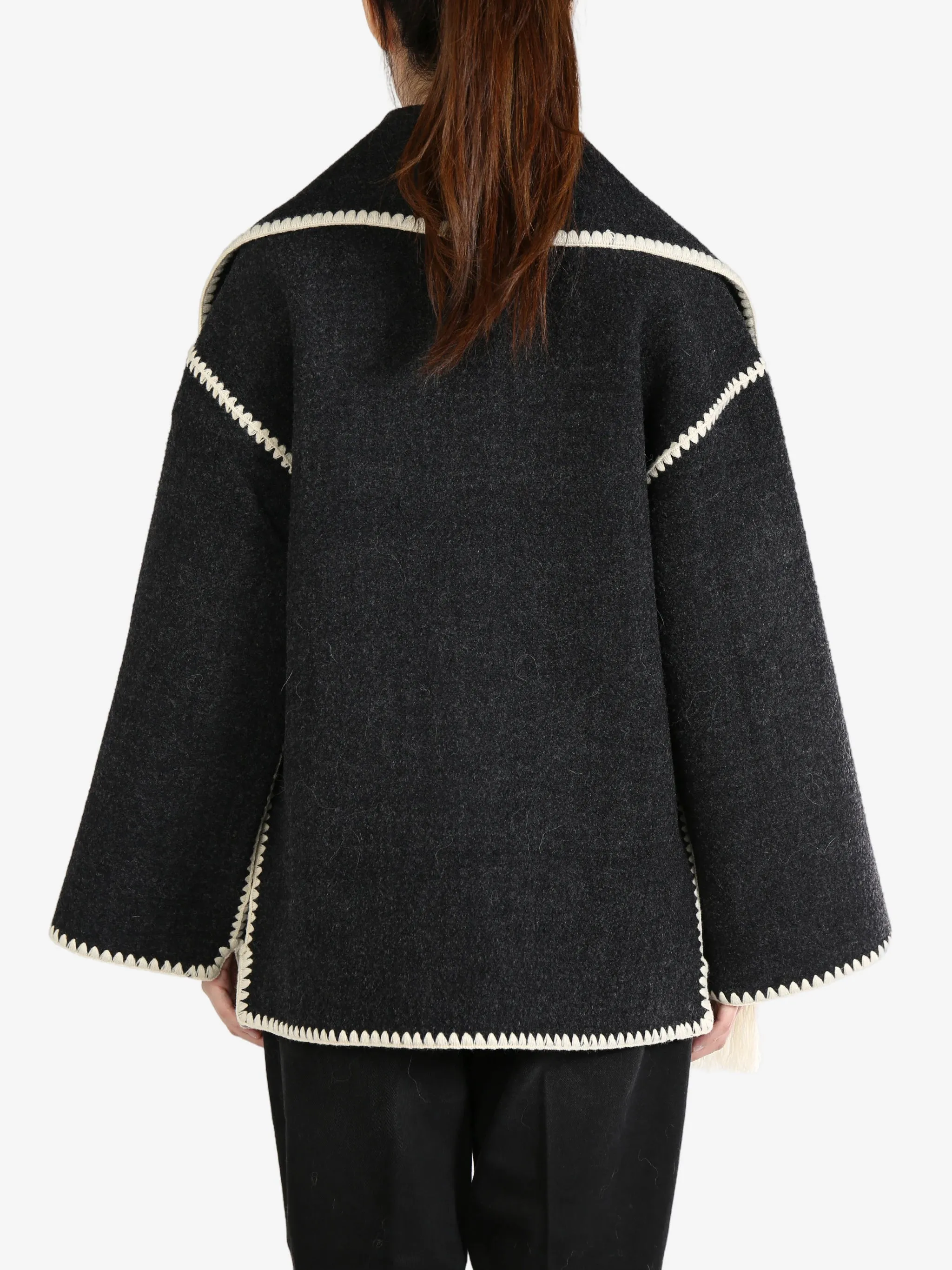 TOTEME - Bestickte Schaljacke für Damen Kleidung_toteme