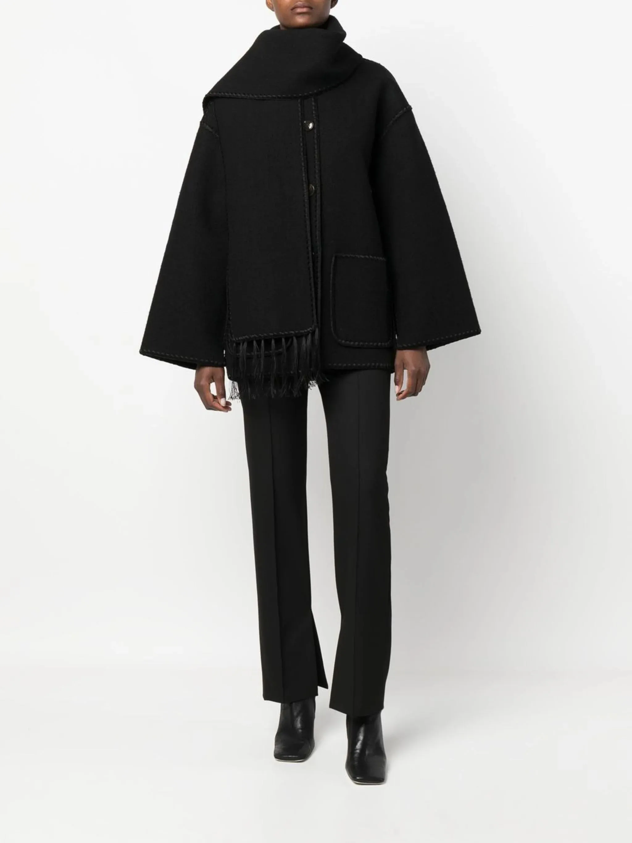 TOTEME - Bestickte Schaljacke für Damen Kleidung_toteme