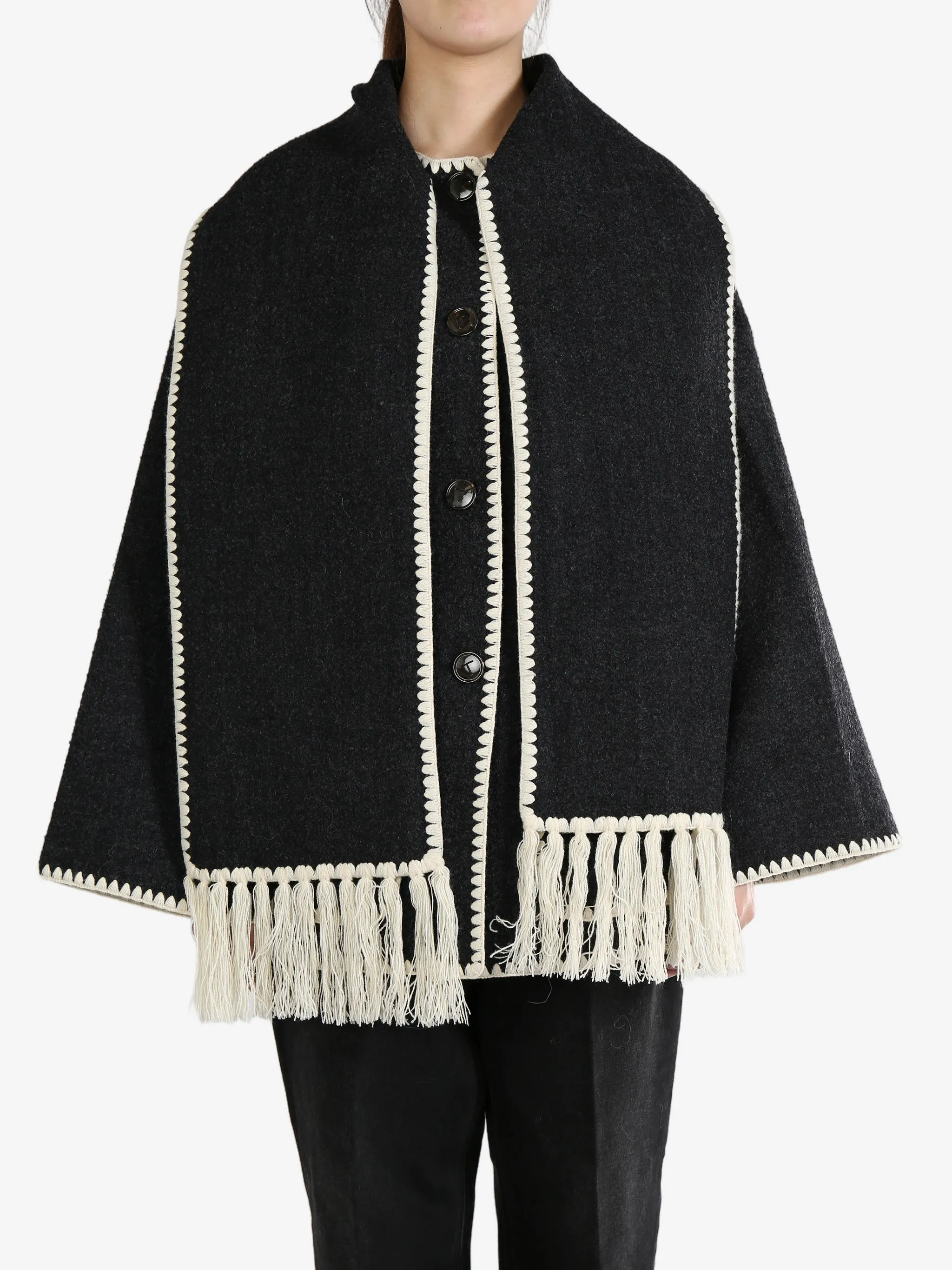 TOTEME - Bestickte Schaljacke für Damen Kleidung_toteme
