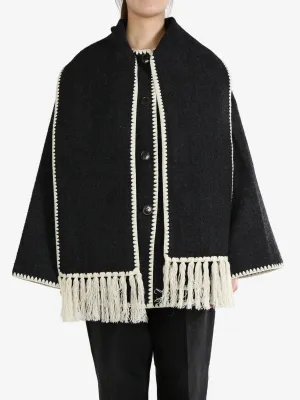 TOTEME - Bestickte Schaljacke für Damen Kleidung_toteme