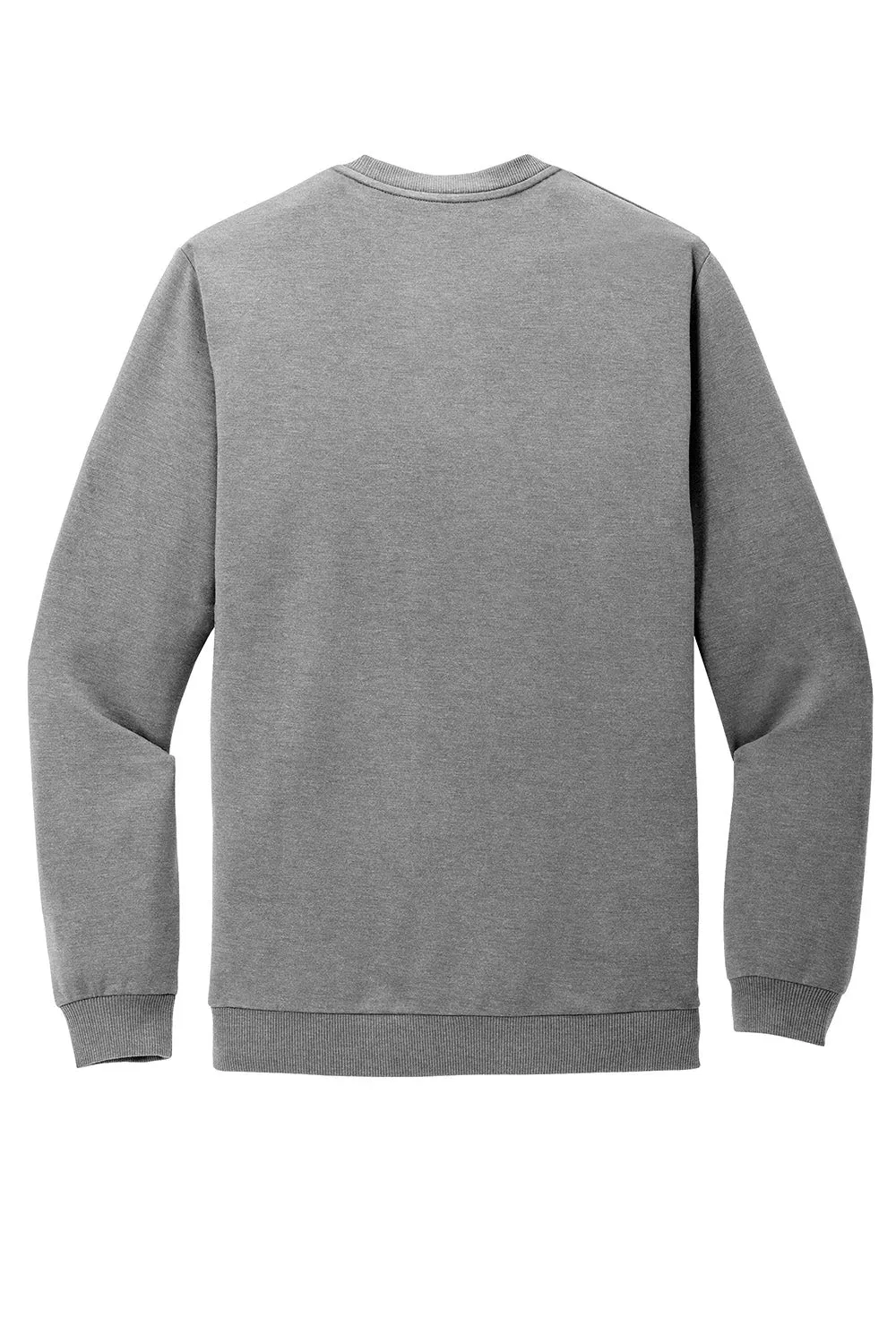 TravisMathew Herren Long Weekend Crewneck Sweatshirt - Heather Hellgrau