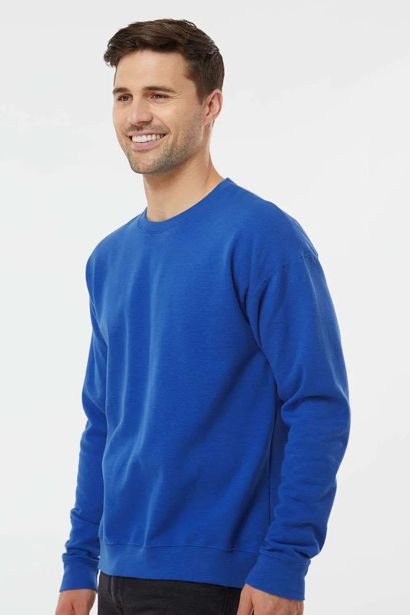 Tultex Herren Fleece Pullover mit Rundhalsausschnitt - Königsblau