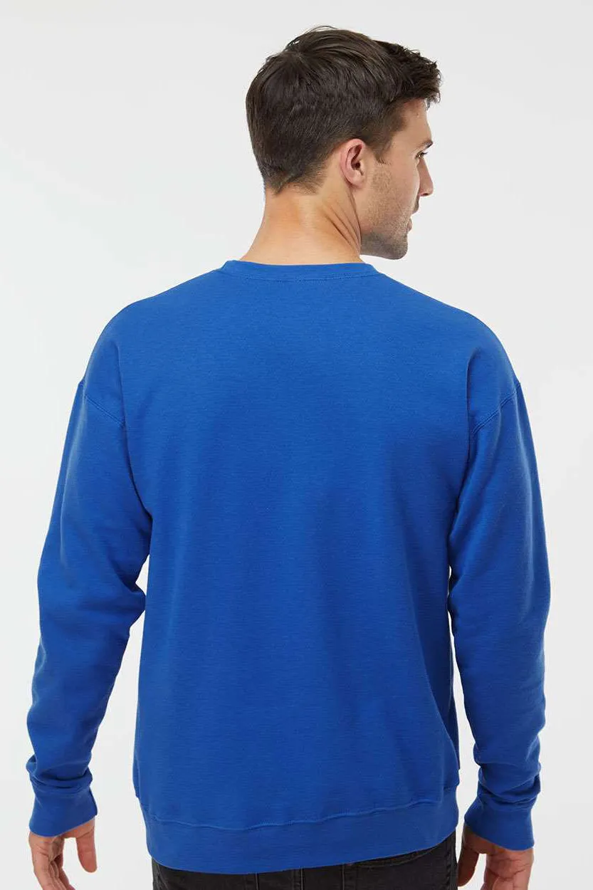 Tultex Herren Fleece Pullover mit Rundhalsausschnitt - Königsblau