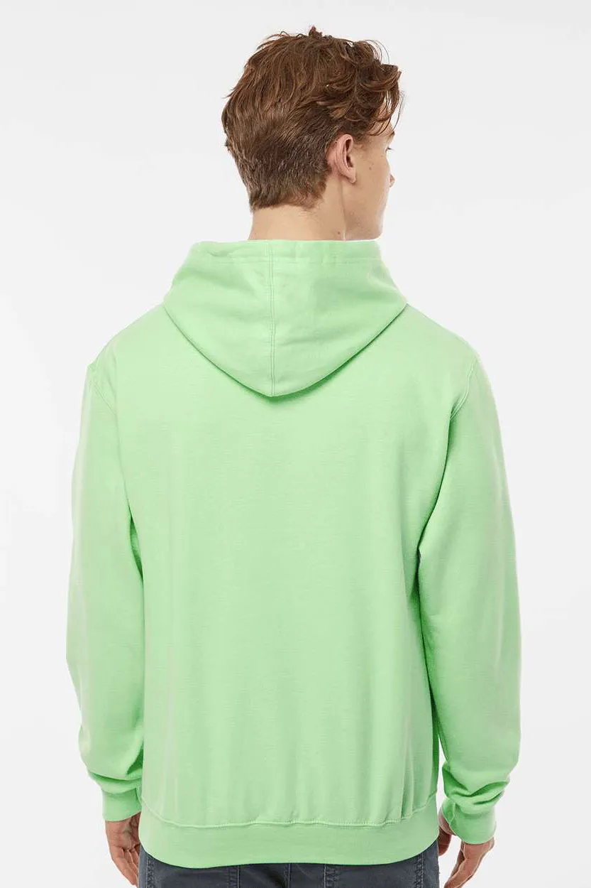 Tultex Herren Fleece Kapuzenpullover mit Kangaroo-Tasche - Neomintgrün
