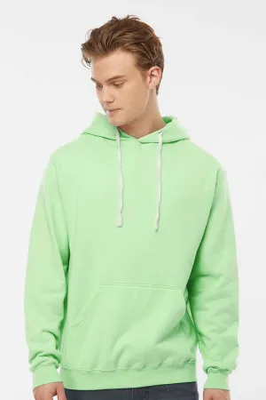 Tultex Herren Fleece Kapuzenpullover mit Kangaroo-Tasche - Neomintgrün