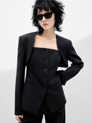 Zweiteiliger Slim Fit Blazer