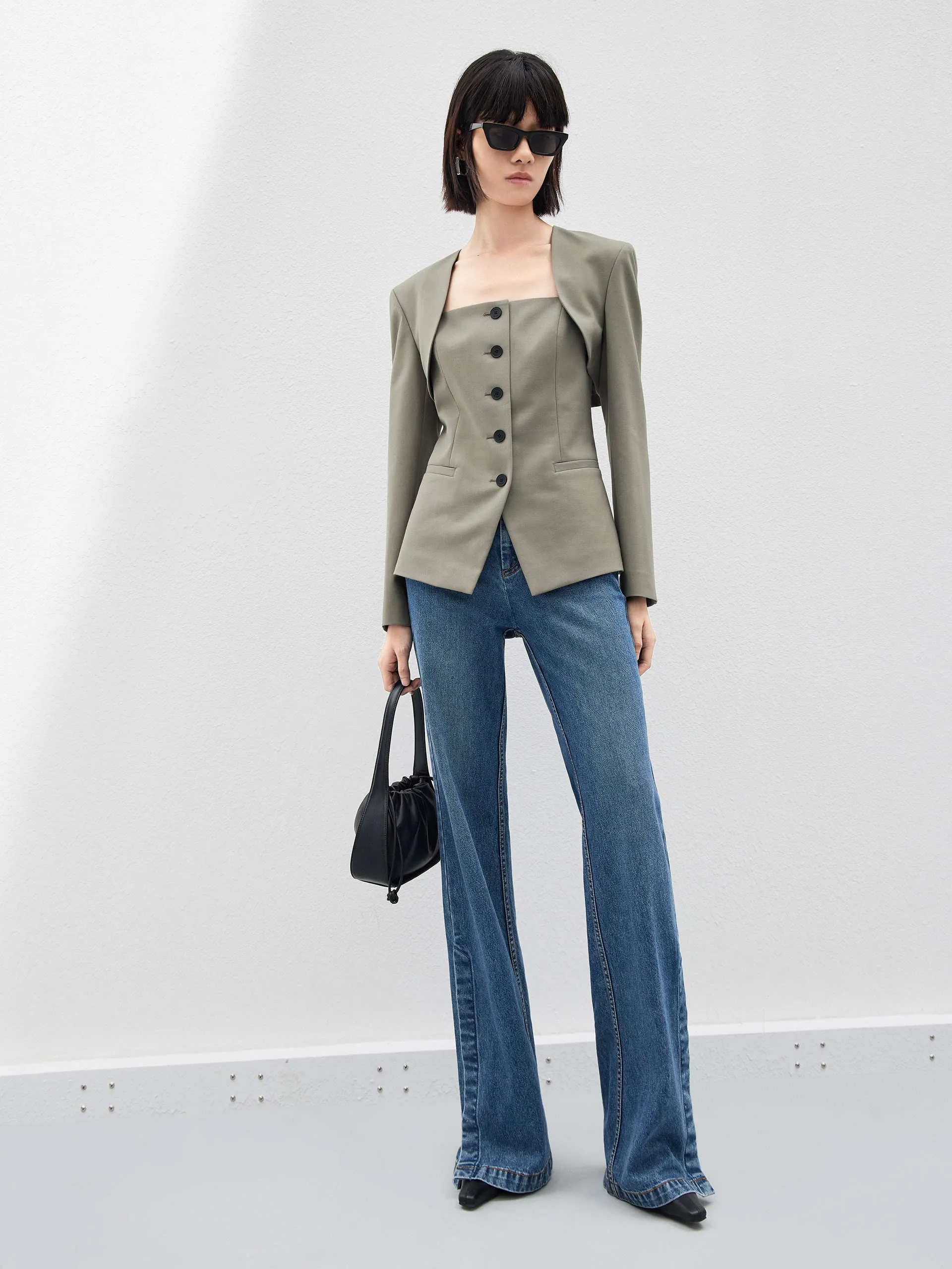 Zweiteiliger Slim Fit Blazer