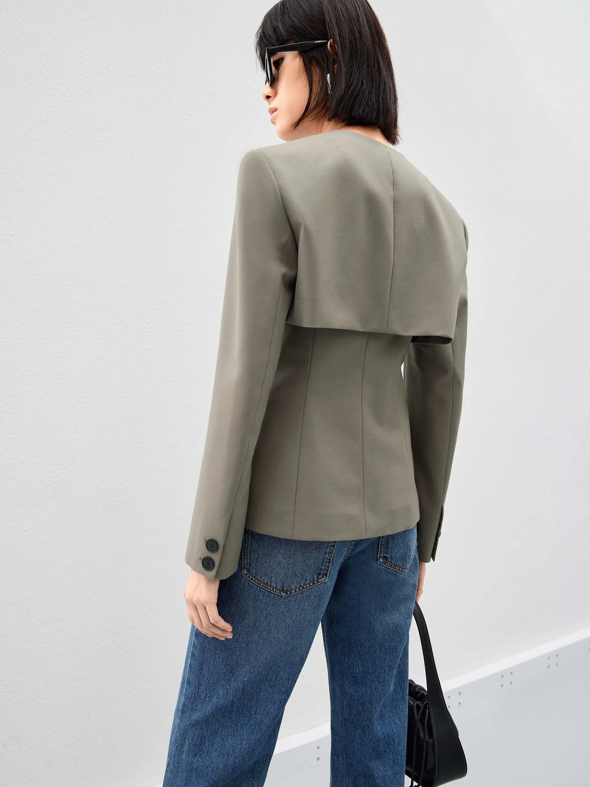 Zweiteiliger Slim Fit Blazer