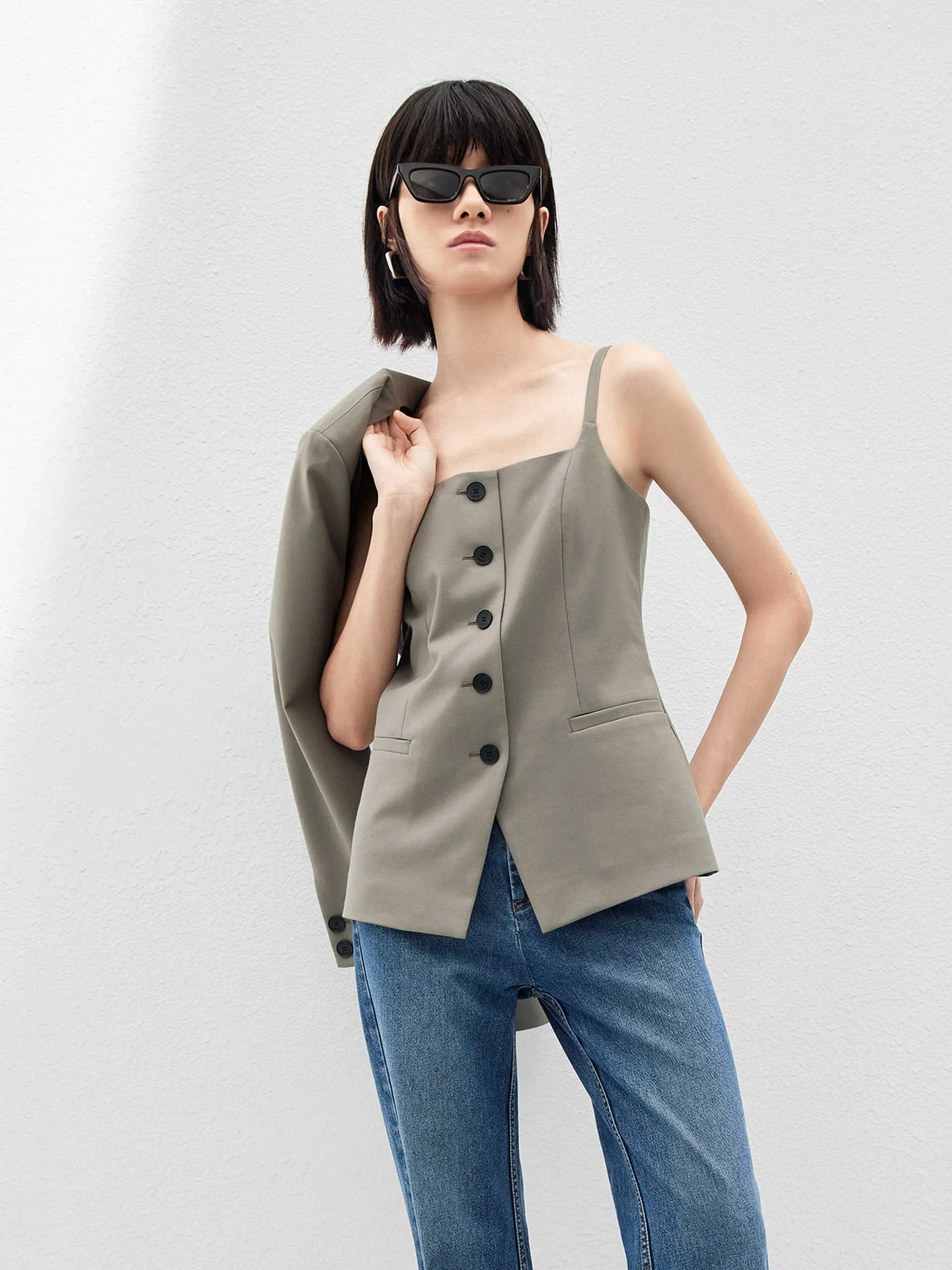 Zweiteiliger Slim Fit Blazer