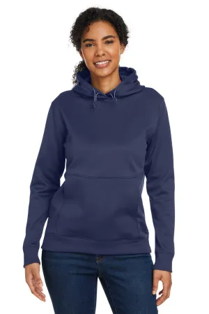 Under Armour Damen Storm Armourfleece wasserabweisende Kapuzenpullover Hoodie mit Kangaroo-Tasche - Mitternachtsmarineblau