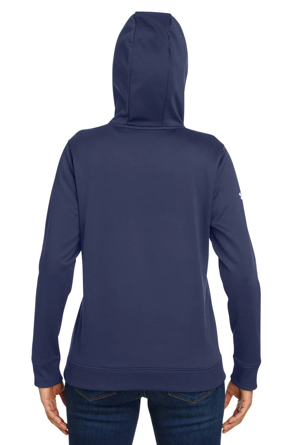 Under Armour Damen Storm Armourfleece wasserabweisende Kapuzenpullover Hoodie mit Kangaroo-Tasche - Mitternachtsmarineblau