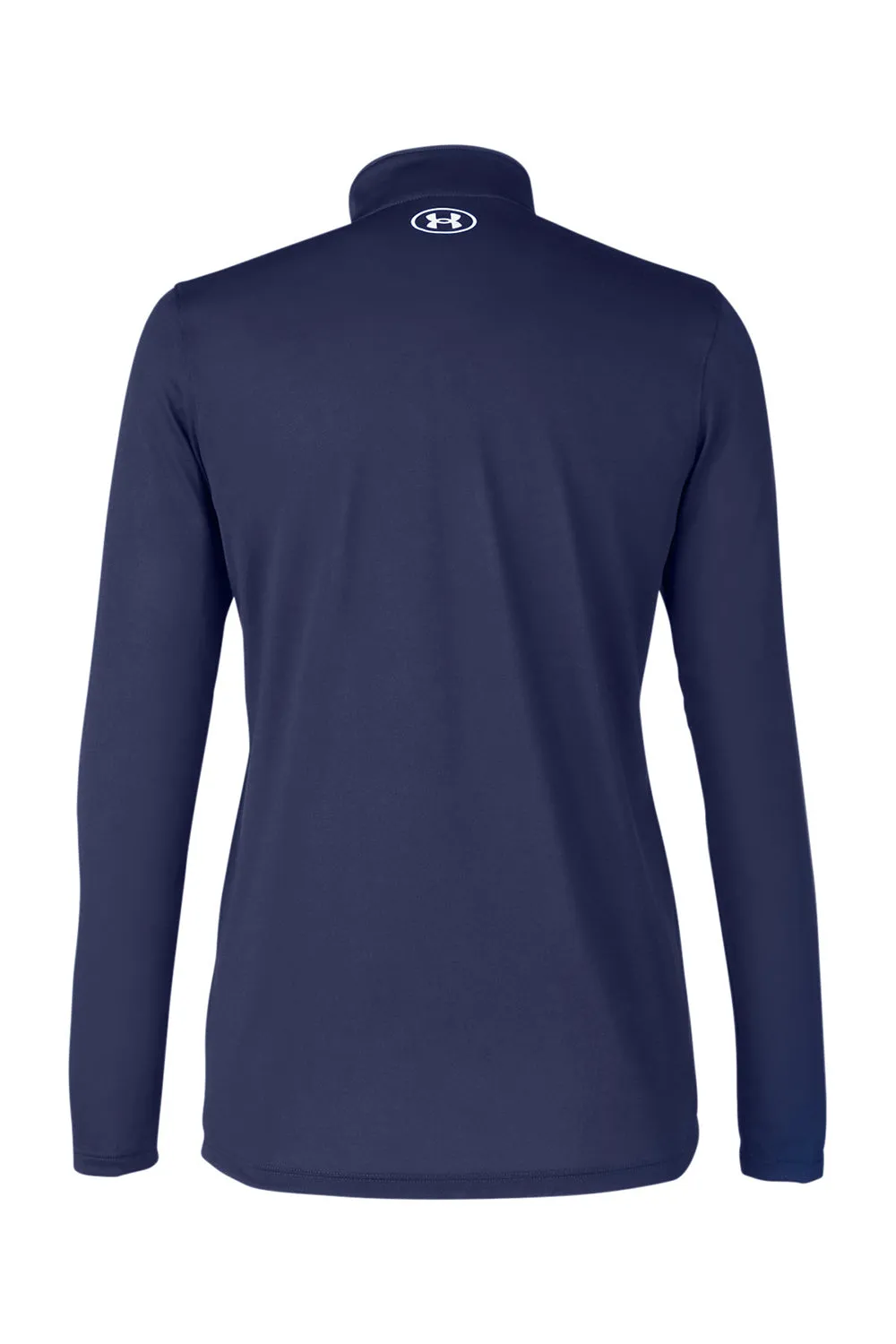Under Armour Damen Team Tech Feuchtigkeitstransportierendes 1/4-Zip Sweatshirt - Mitternachtsmarineblau