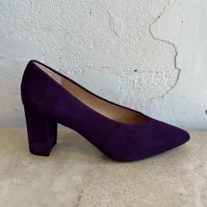 Unisa Kramp Wildleder Pflaume Schuhe_Unisa