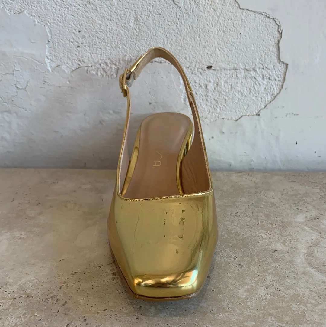 Unisa Lauri Gold Schuhe_Unisa