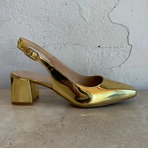 Unisa Lauri Gold Schuhe_Unisa