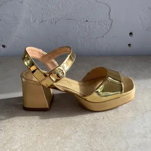 Unisa Ney Gold - LETZTES PAAR Größe 38 Schuhe_Unisa