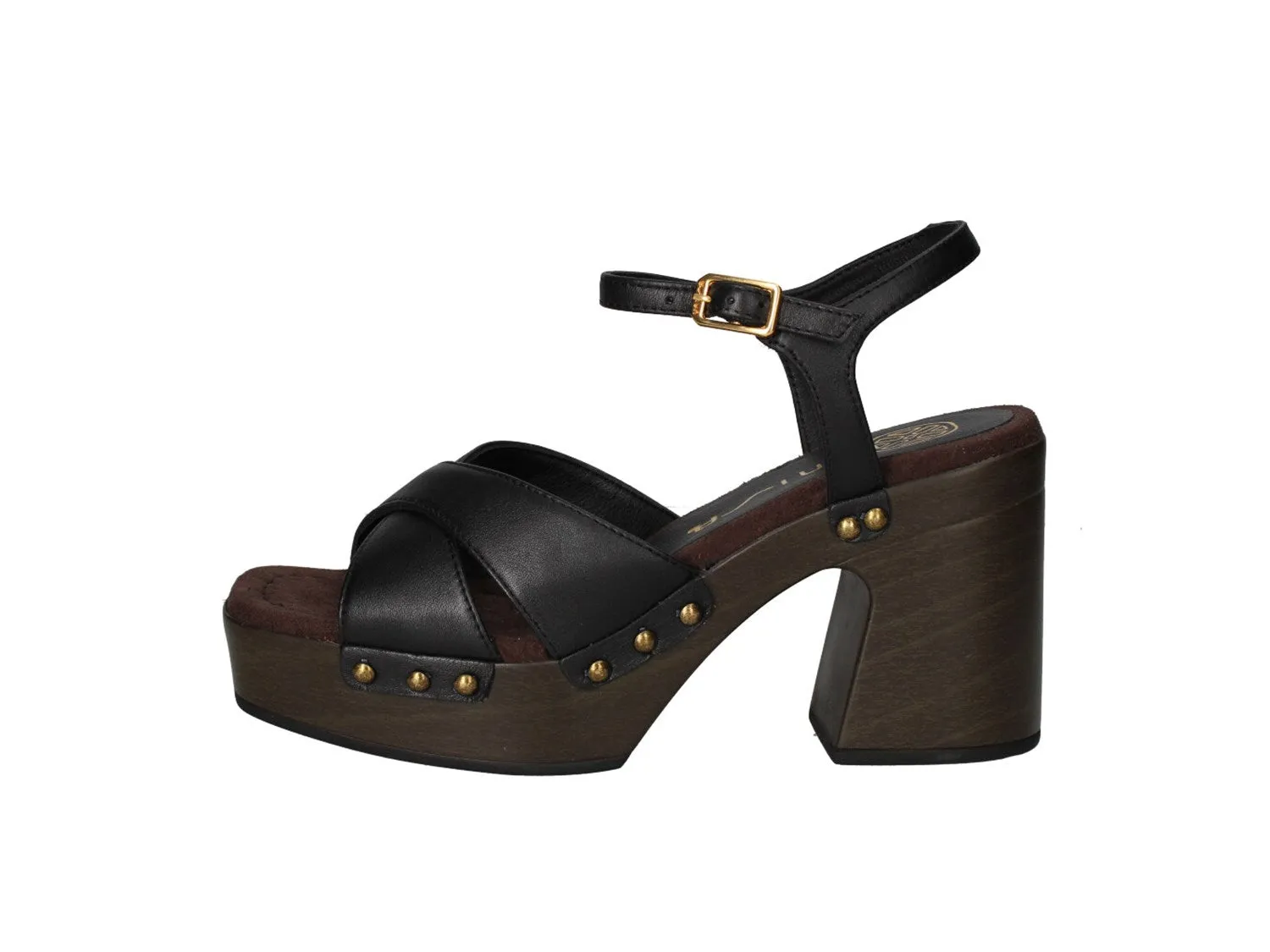 Unisa Osuna Schuhe aus schwarzem Leder_Unisa