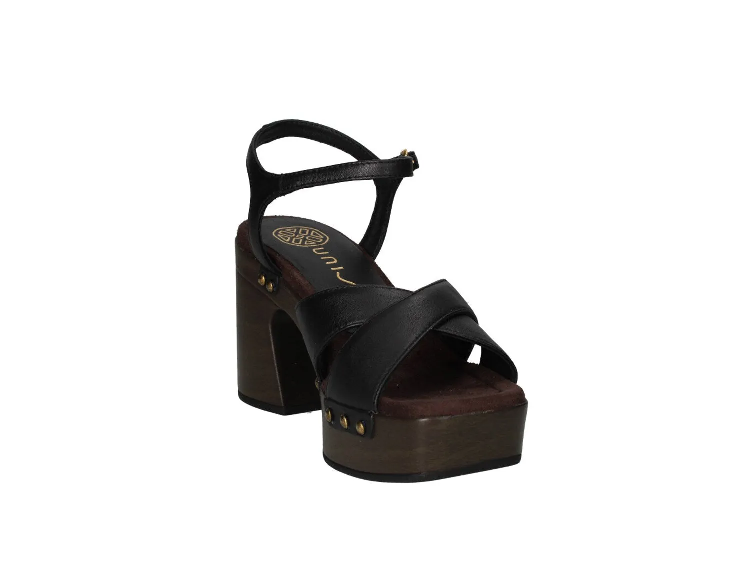 Unisa Osuna Schuhe aus schwarzem Leder_Unisa