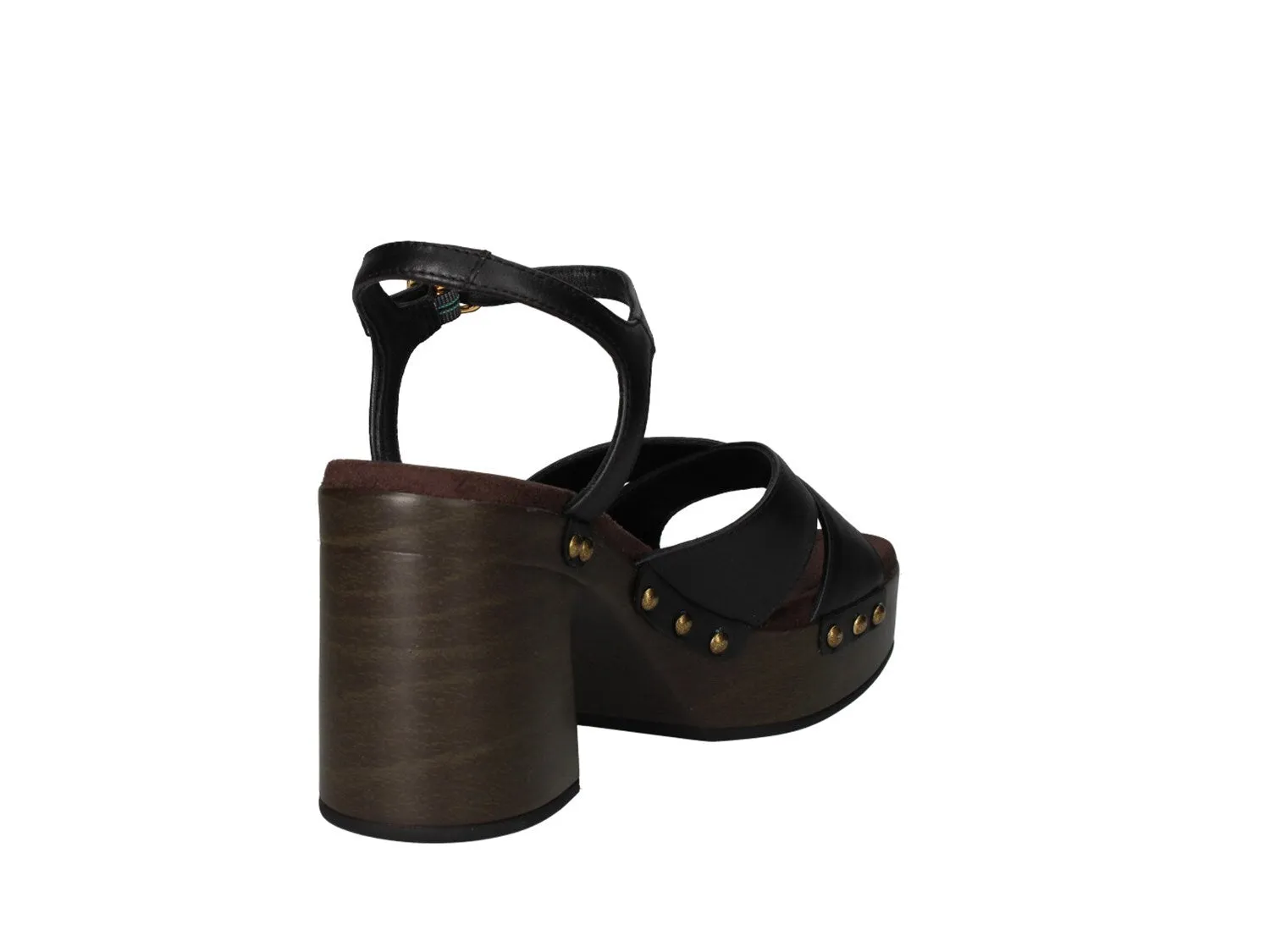 Unisa Osuna Schuhe aus schwarzem Leder_Unisa