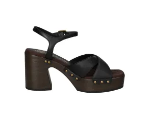 Unisa Osuna Schuhe aus schwarzem Leder_Unisa