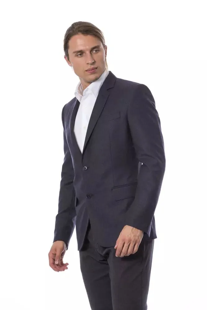 Verri Elegant Woll Einreihiger Herren Blazer