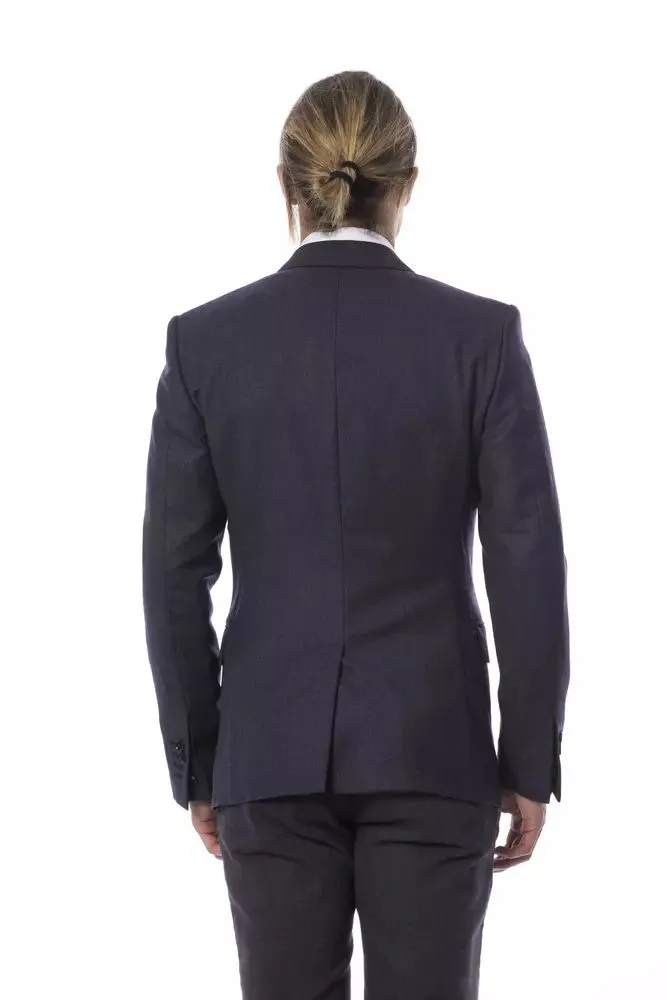 Verri Elegant Woll Einreihiger Herren Blazer