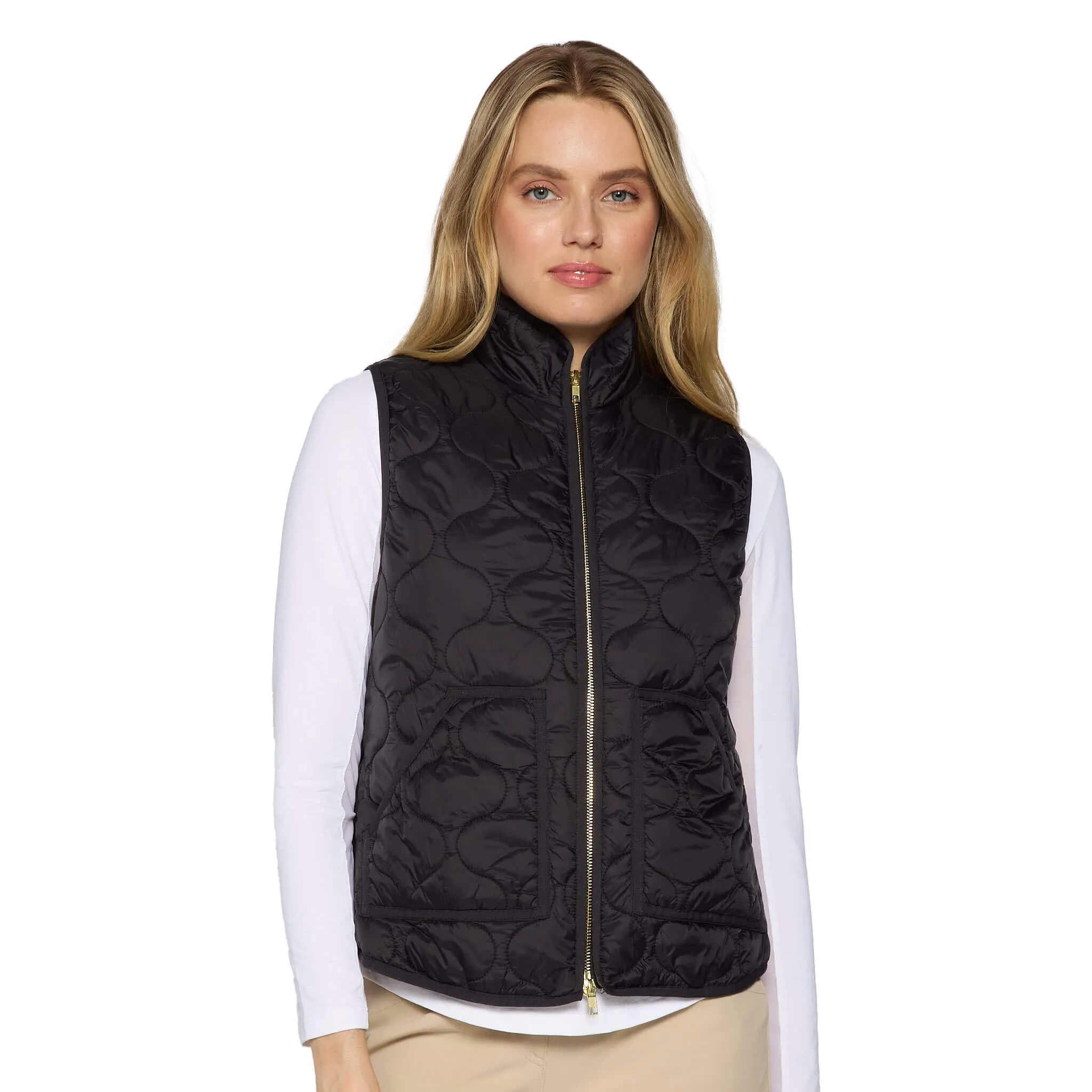 Damen G-Lifestyle G Lifestyle Gepolsterte Weste - Schwarz