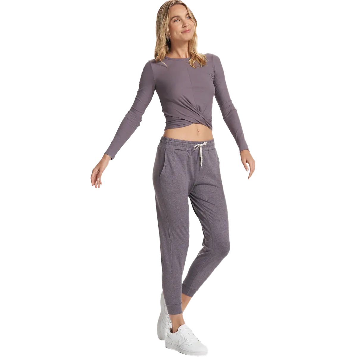 Damen Langarm Cove Twist T-Shirt