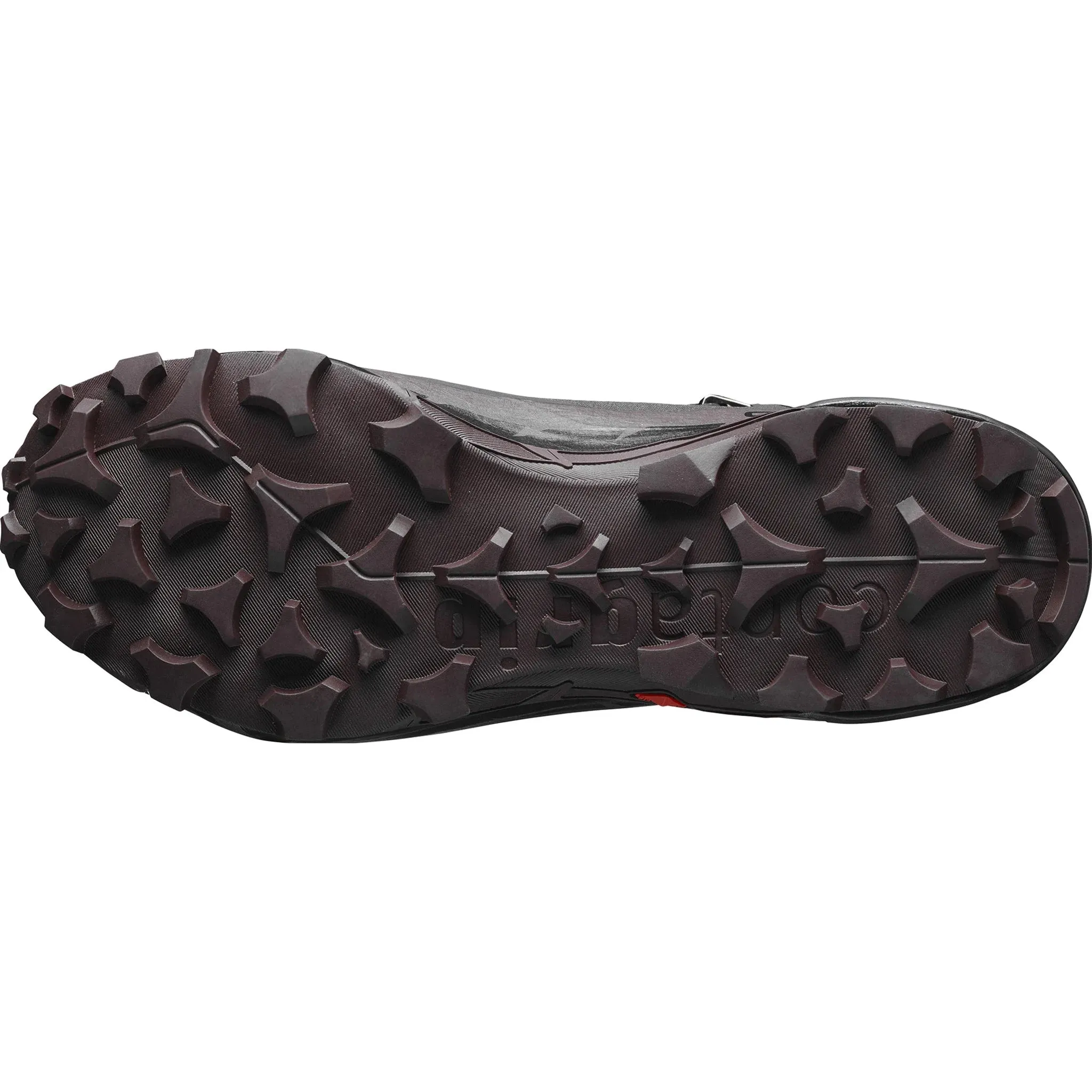 Damensalomon Cross Hike 2 Mid GORE-TEX Wanderstiefel Schwarz/Schokoladenpflaume