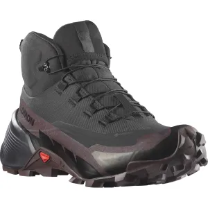 Damensalomon Cross Hike 2 Mid GORE-TEX Wanderstiefel Schwarz/Schokoladenpflaume