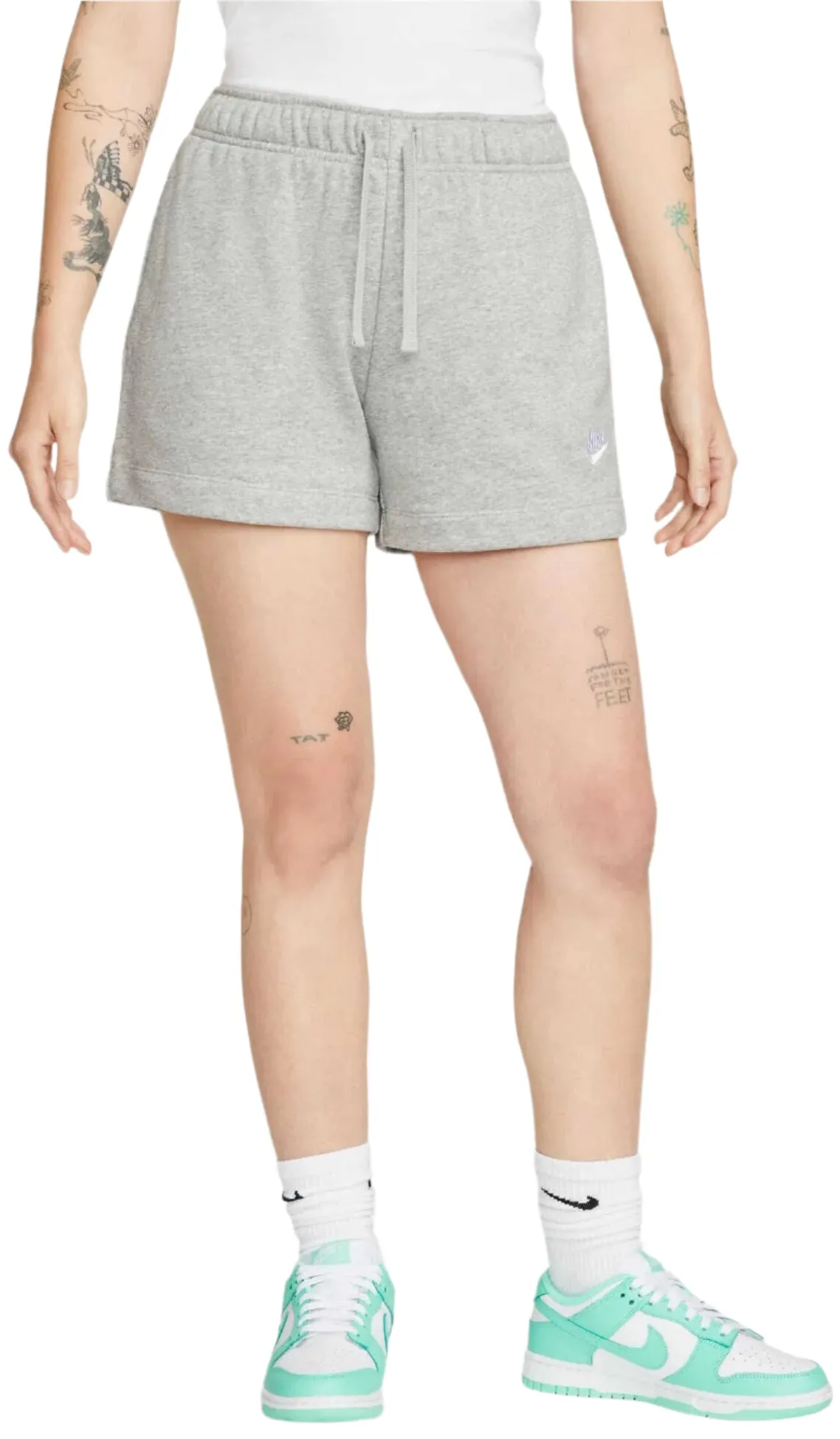 Damen-Sportbekleidung Club Fleece Mid-Rise Shorts