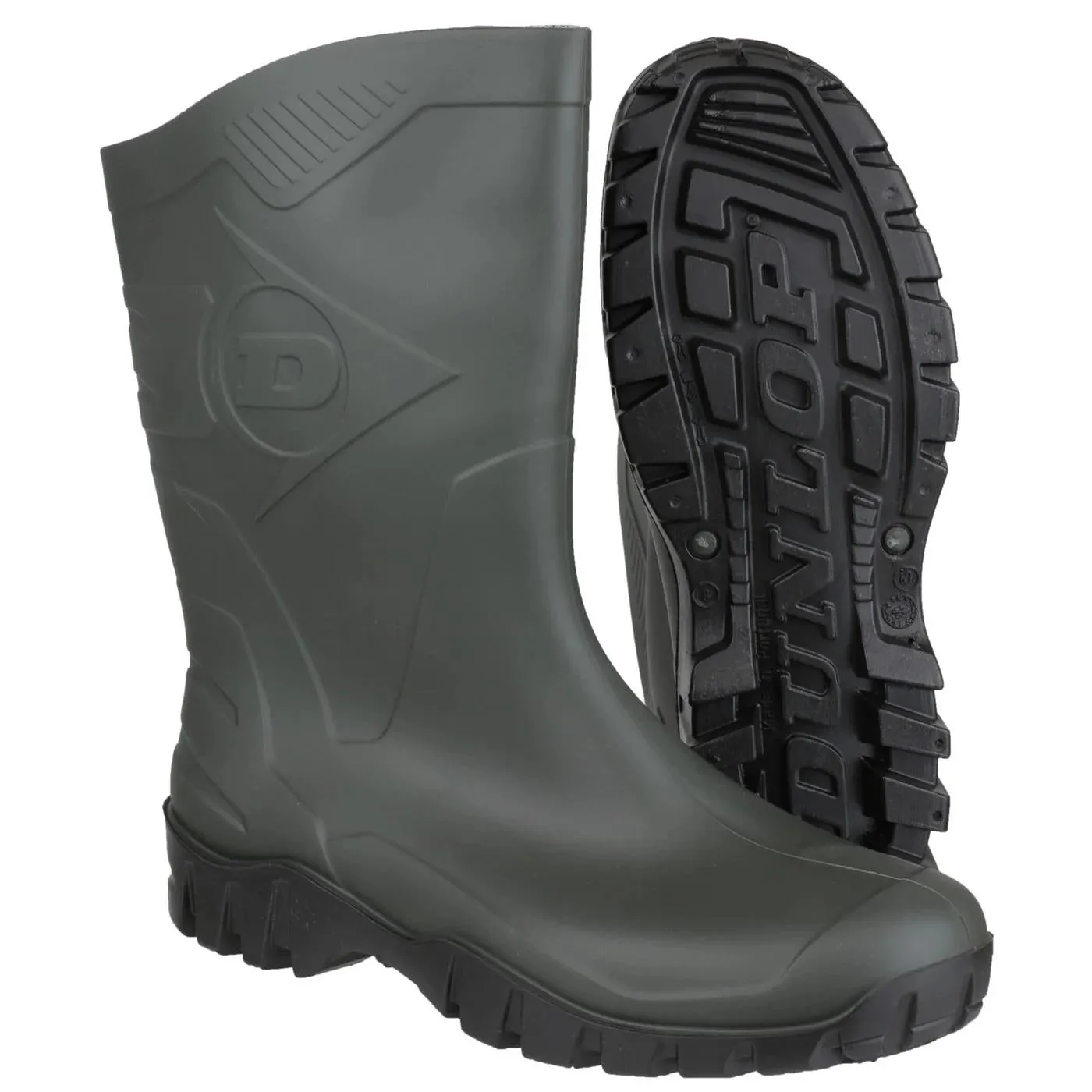 Dunlop Dee Stiefeletten im weiten Schnitt für Damen, wadenhoch