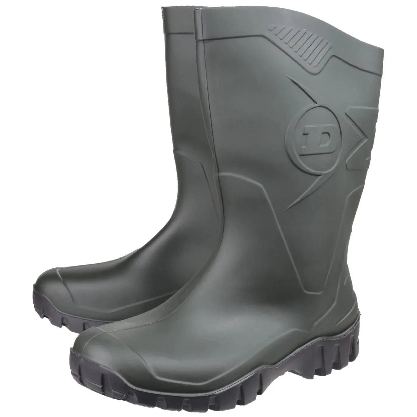 Dunlop Dee Stiefeletten im weiten Schnitt für Damen, wadenhoch