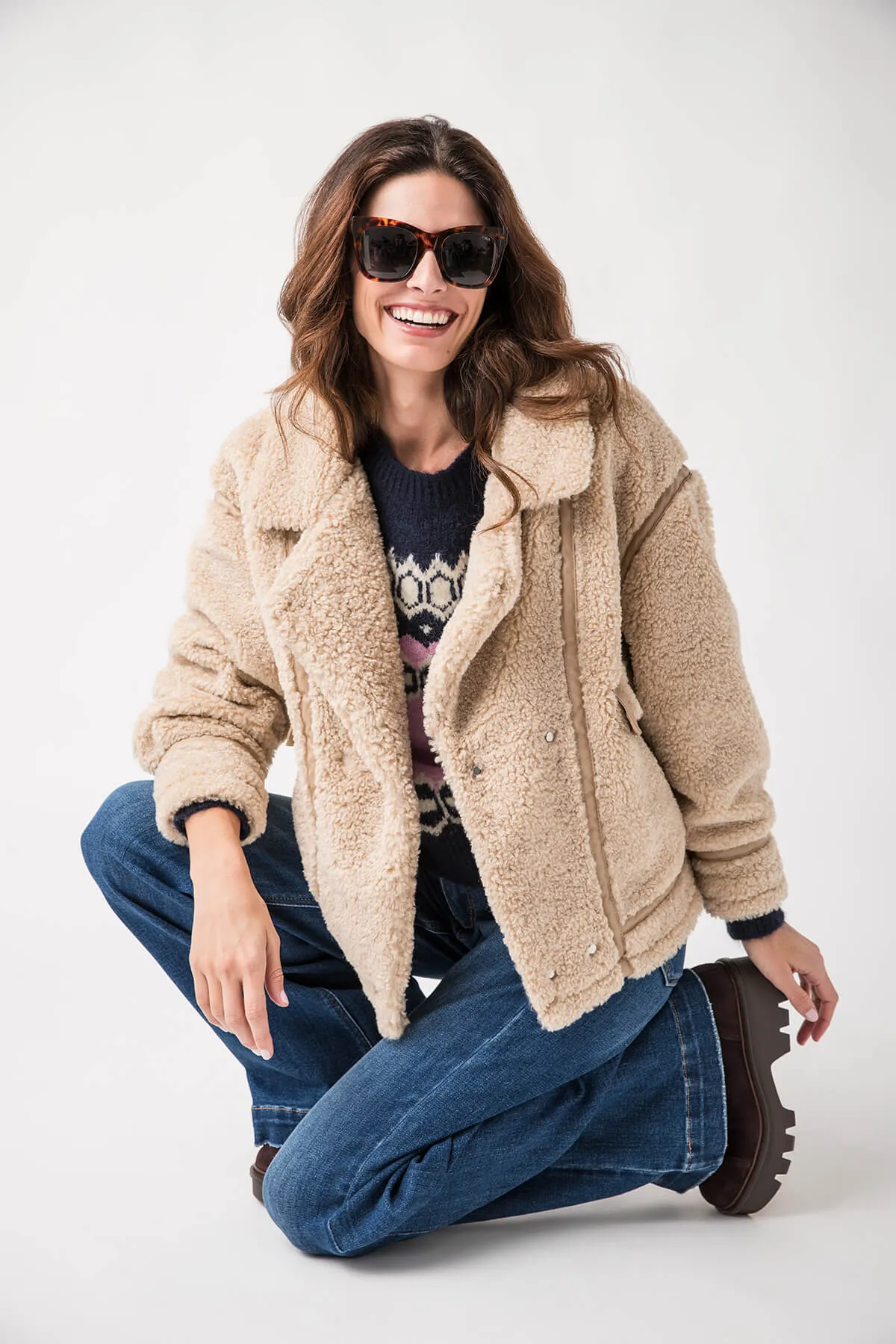 Z Supply Ari Sherpa Mantel