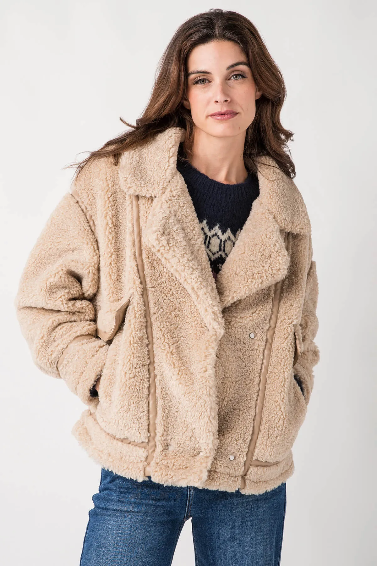 Z Supply Ari Sherpa Mantel
